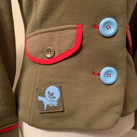 ❌SOLD❌ Adidas vintage military mod jacket green - Picture 7 of 7